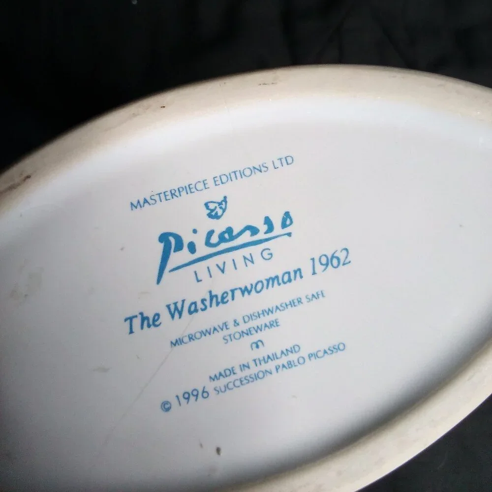 Vintage Picasso Washerwoman 1962 Vase